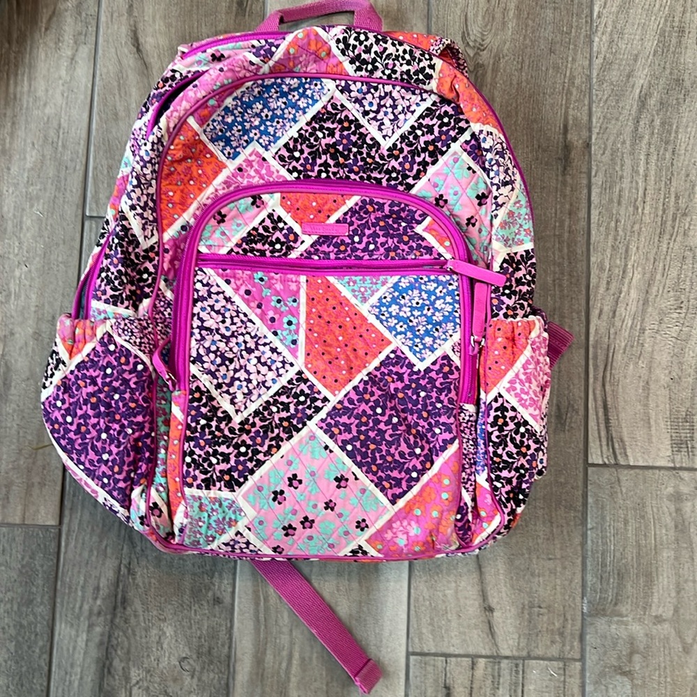 Vera Bradley Campus tech backpack, modern medley